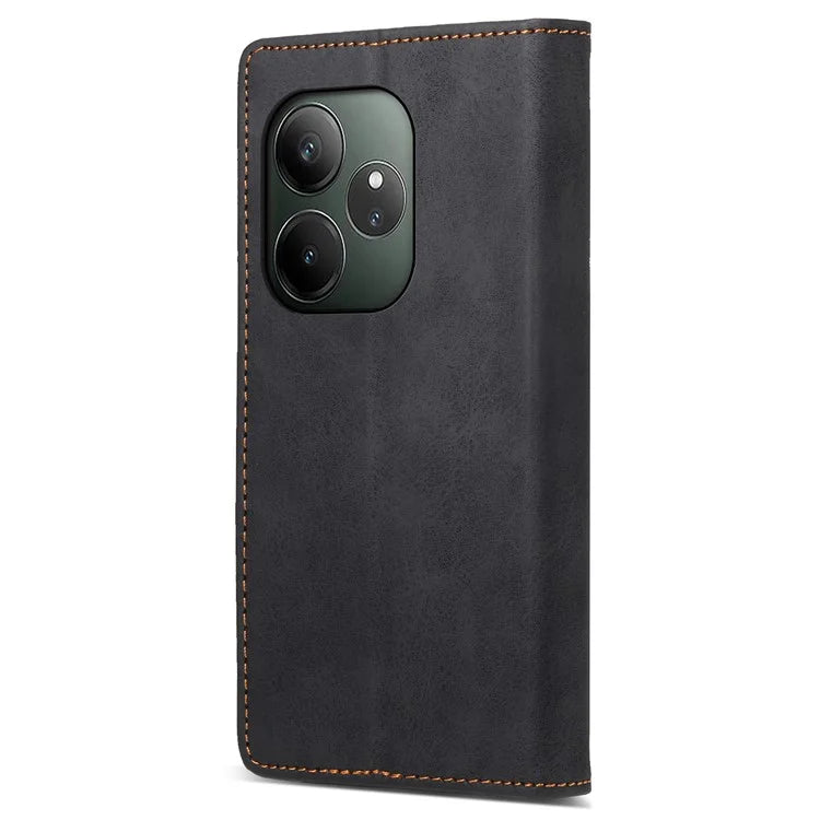 DF-05 For Realme GT 6 5G Wallet Case RFID Blocking PU Leather Phone Cover