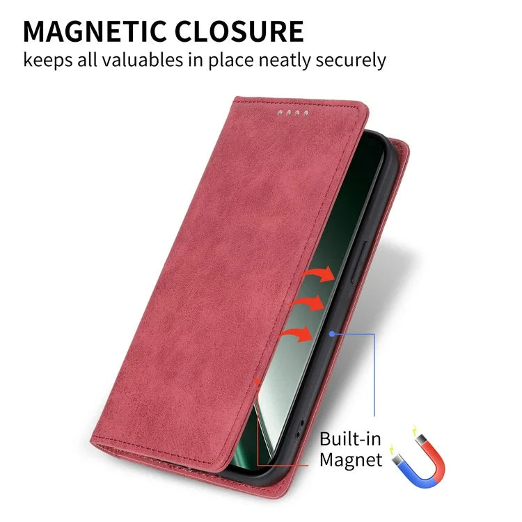DF-05 For Realme GT 6 5G Wallet Case RFID Blocking PU Leather Phone Cover