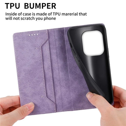 DF-05 For Realme GT 6 5G Wallet Case RFID Blocking PU Leather Phone Cover