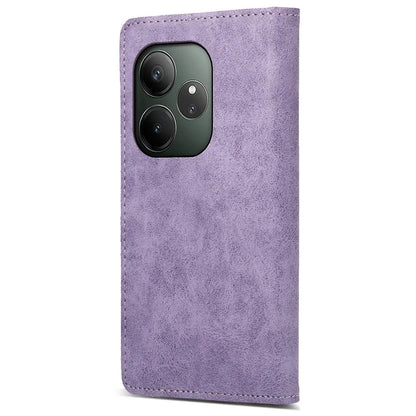 DF-05 For Realme GT 6 5G Wallet Case RFID Blocking PU Leather Phone Cover