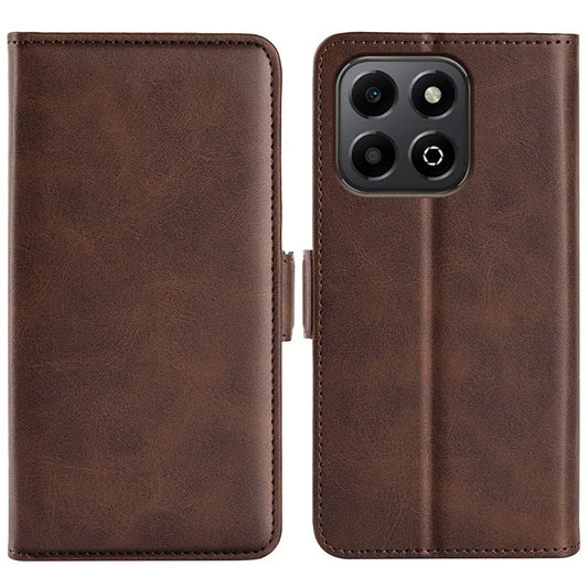 For Honor X6b 4G Stand Case Calf Texture Leather Wallet Phone Cover