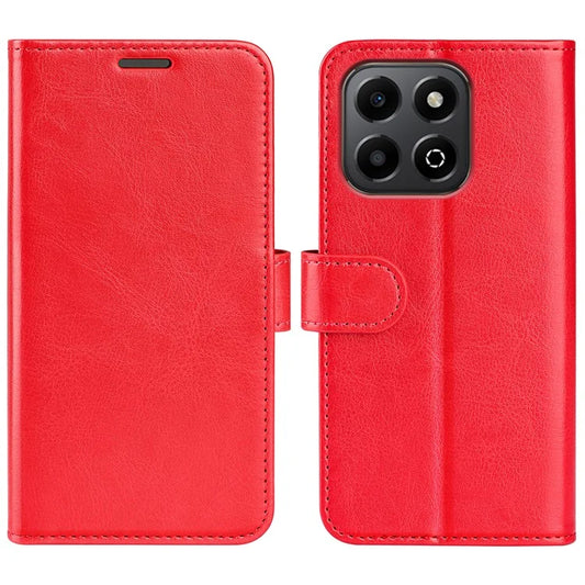 For Honor X6b 4G Wallet Case Crazy Horse Texture Stand Leather Phone Cover