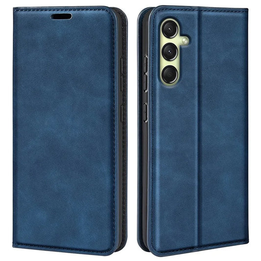 For Samsung Galaxy A16 5G Case Skin-Touch Leather Wallet Phone Cover