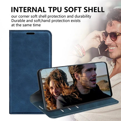 For Samsung Galaxy A16 5G Case Skin-Touch Leather Wallet Phone Cover