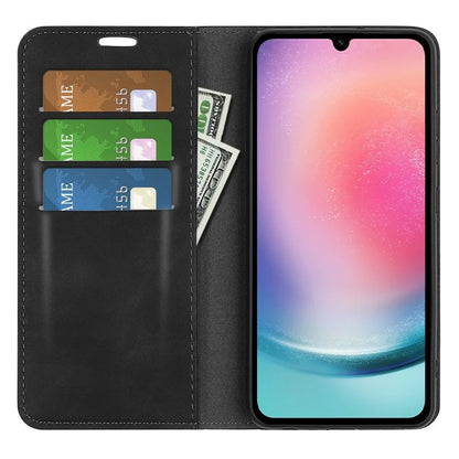 For Samsung Galaxy A16 5G Case Skin-Touch Leather Wallet Phone Cover