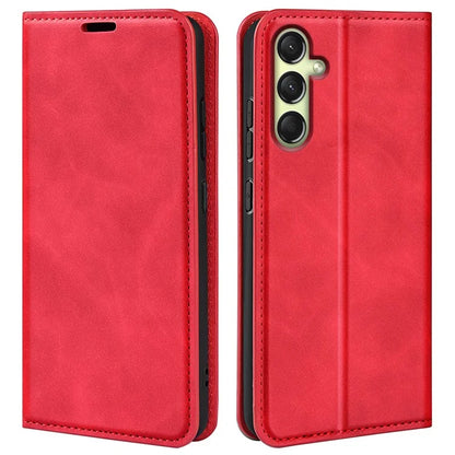 For Samsung Galaxy A16 5G Case Skin-Touch Leather Wallet Phone Cover