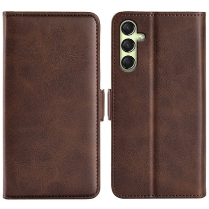 For Samsung Galaxy A16 5G Stand Case Calf Texture Leather Wallet Phone Cover