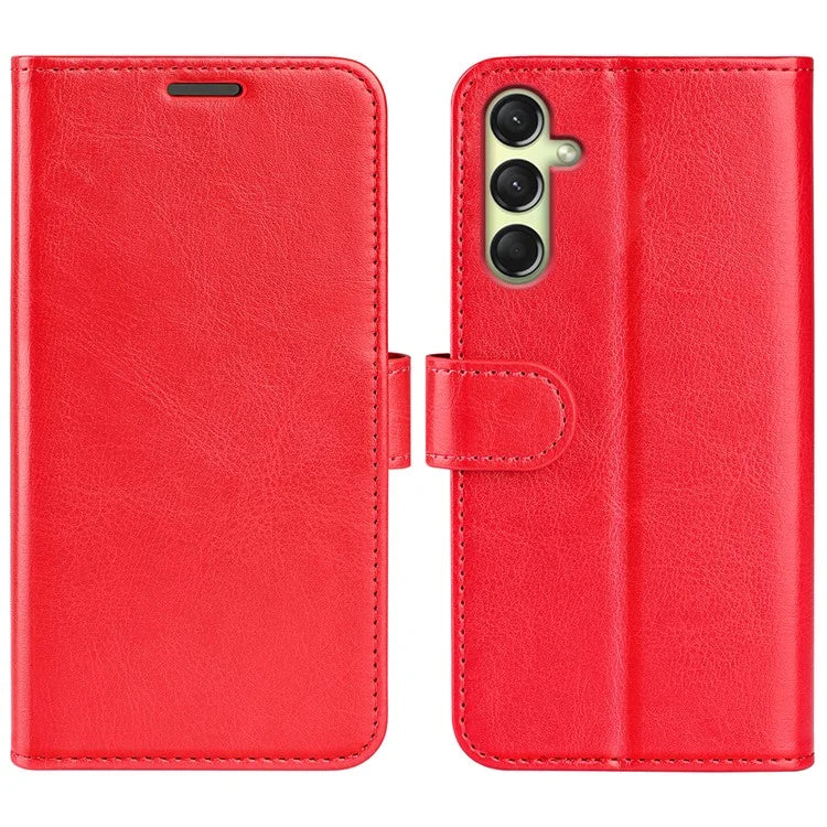 For Samsung Galaxy A16 5G Wallet Case Crazy Horse Texture Stand Leather Phone Cover