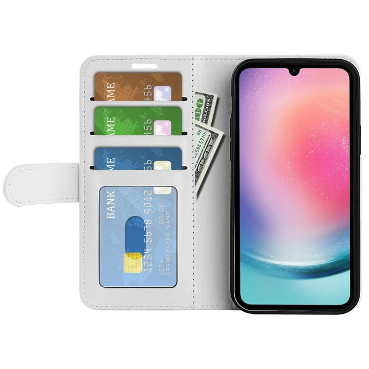 For Samsung Galaxy A16 5G Wallet Case Crazy Horse Texture Stand Leather Phone Cover