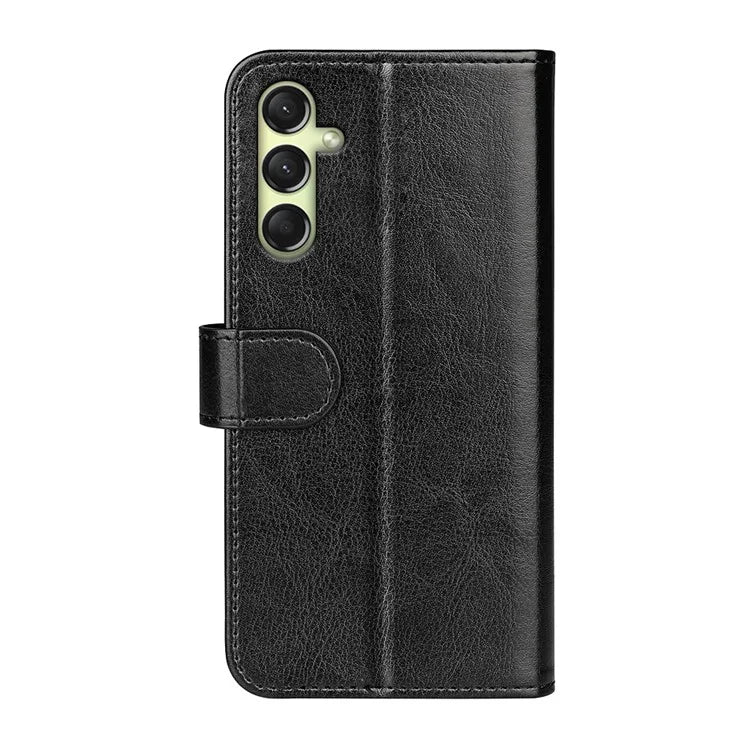 For Samsung Galaxy A16 5G Wallet Case Crazy Horse Texture Stand Leather Phone Cover