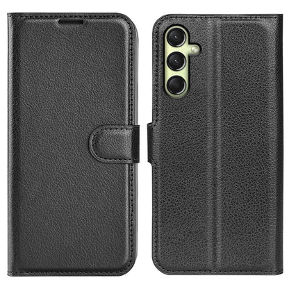 For Samsung Galaxy A16 5G Case Litchi Texture Shockproof Leather Wallet Phone Cover