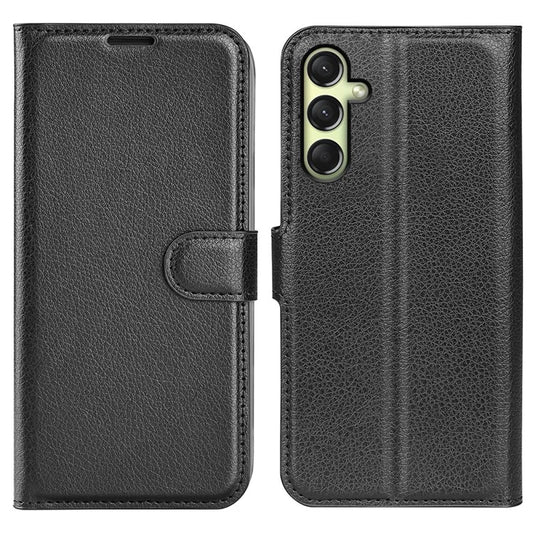 For Samsung Galaxy A16 5G Case Litchi Texture Shockproof Leather Wallet Phone Cover