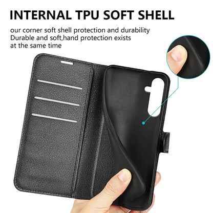 For Samsung Galaxy A16 5G Case Litchi Texture Shockproof Leather Wallet Phone Cover