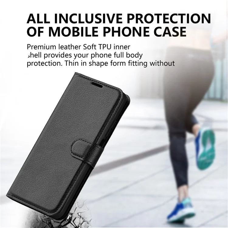 For Samsung Galaxy A16 5G Case Litchi Texture Shockproof Leather Wallet Phone Cover