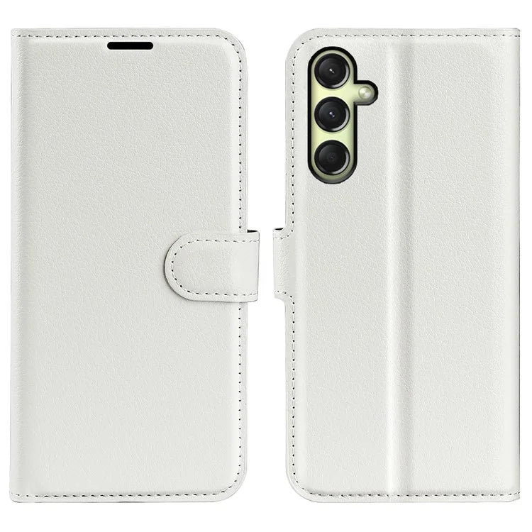For Samsung Galaxy A16 5G Case Litchi Texture Shockproof Leather Wallet Phone Cover