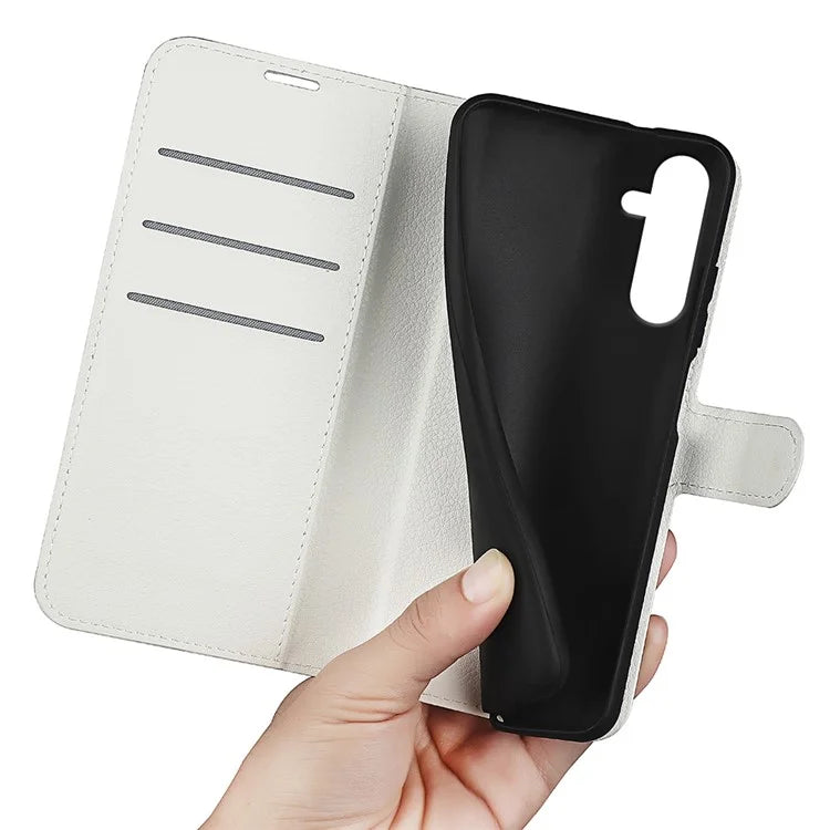 For Samsung Galaxy A16 5G Case Litchi Texture Shockproof Leather Wallet Phone Cover