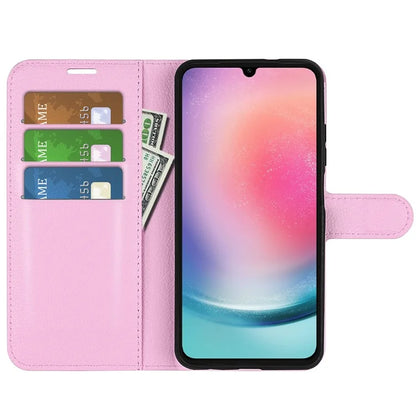 For Samsung Galaxy A16 5G Case Litchi Texture Shockproof Leather Wallet Phone Cover