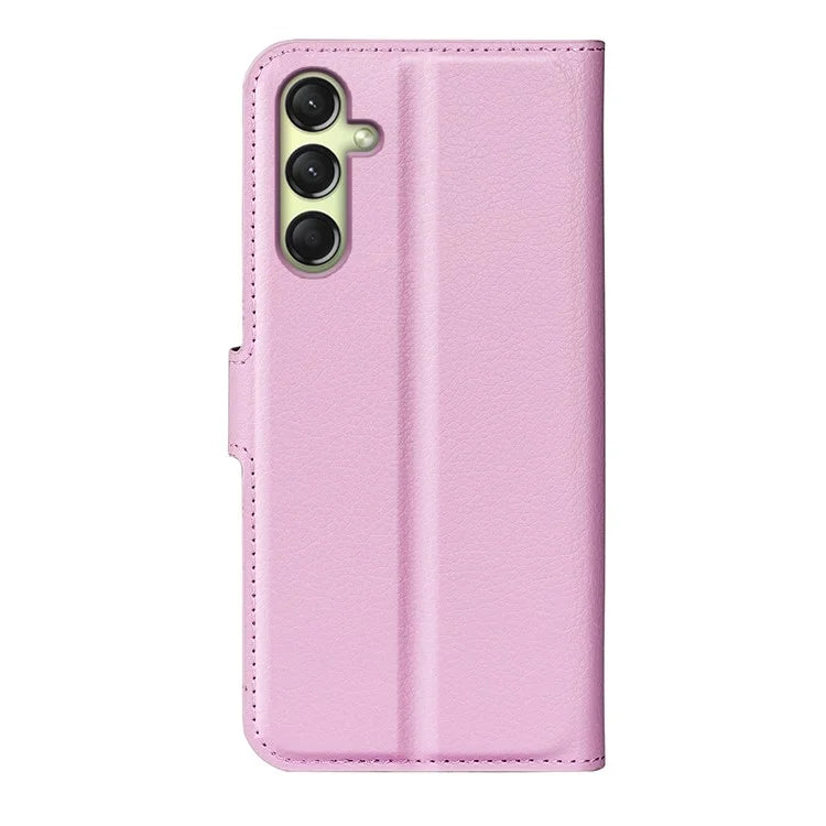 For Samsung Galaxy A16 5G Case Litchi Texture Shockproof Leather Wallet Phone Cover