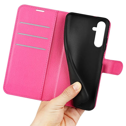 For Samsung Galaxy A16 5G Case Litchi Texture Shockproof Leather Wallet Phone Cover