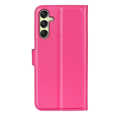 For Samsung Galaxy A16 5G Case Litchi Texture Shockproof Leather Wallet Phone Cover