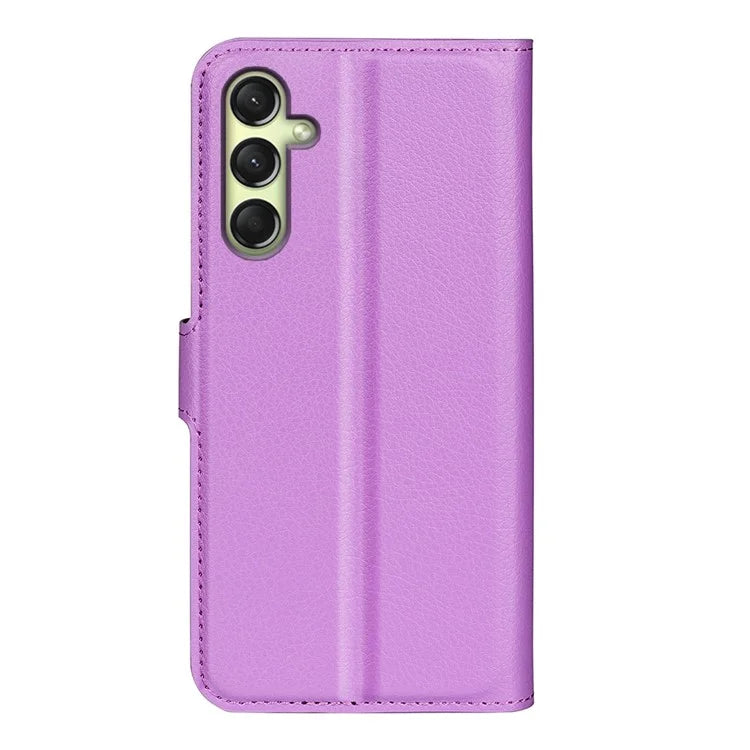 For Samsung Galaxy A16 5G Case Litchi Texture Shockproof Leather Wallet Phone Cover