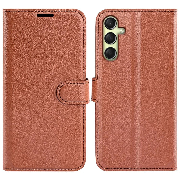 For Samsung Galaxy A16 5G Case Litchi Texture Shockproof Leather Wallet Phone Cover