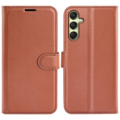 For Samsung Galaxy A16 5G Case Litchi Texture Shockproof Leather Wallet Phone Cover