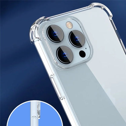 For iPhone 16 Pro Case Reinforced Corners TPU Frame + Acrylic Back Phone Cover