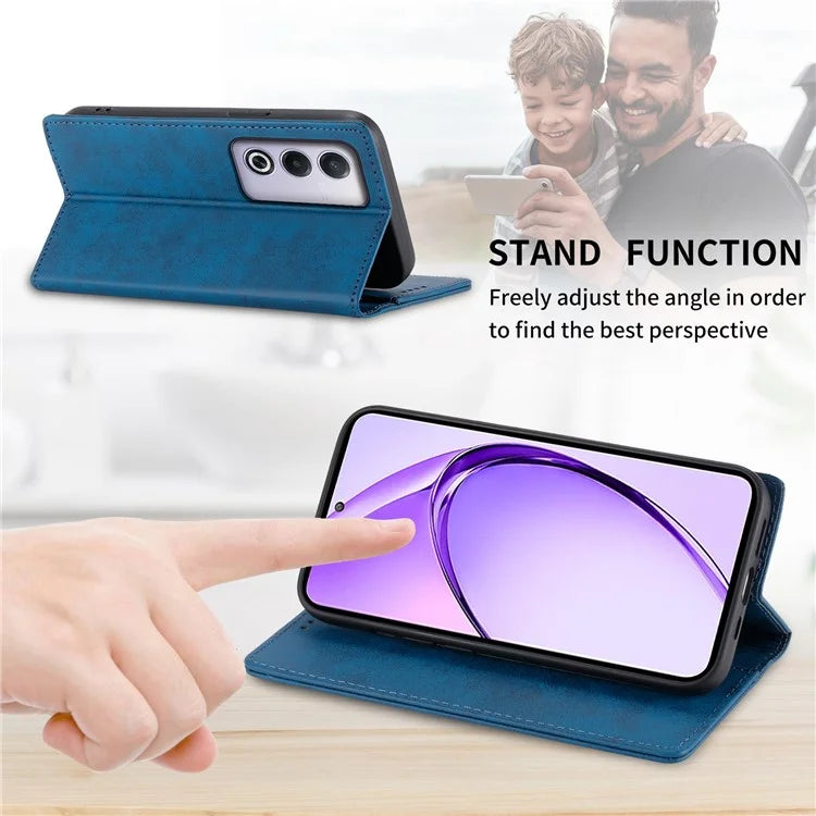 DF-05 For Oppo A3 Pro (Global) 5G Wallet Case RFID Blocking PU Leather Phone Cover