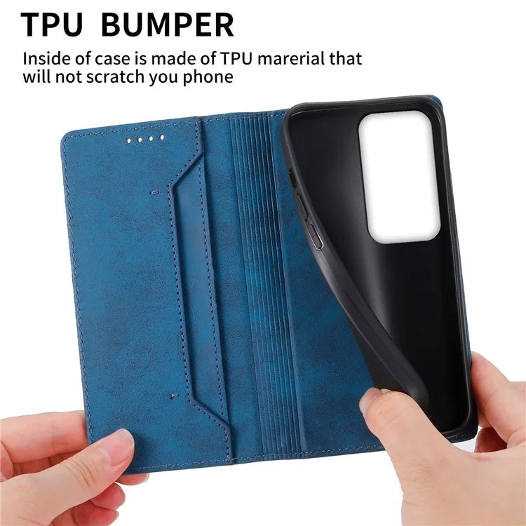 DF-05 For Oppo A3 Pro (Global) 5G Wallet Case RFID Blocking PU Leather Phone Cover