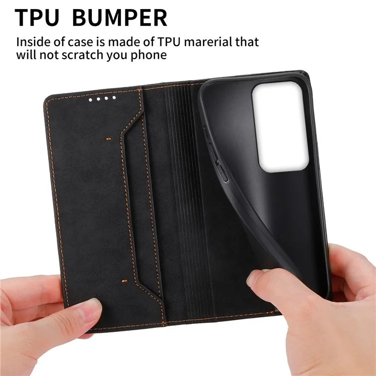 DF-05 For Oppo A3 Pro (Global) 5G Wallet Case RFID Blocking PU Leather Phone Cover
