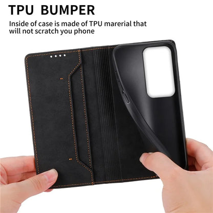 DF-05 For Oppo A3 Pro (Global) 5G Wallet Case RFID Blocking PU Leather Phone Cover