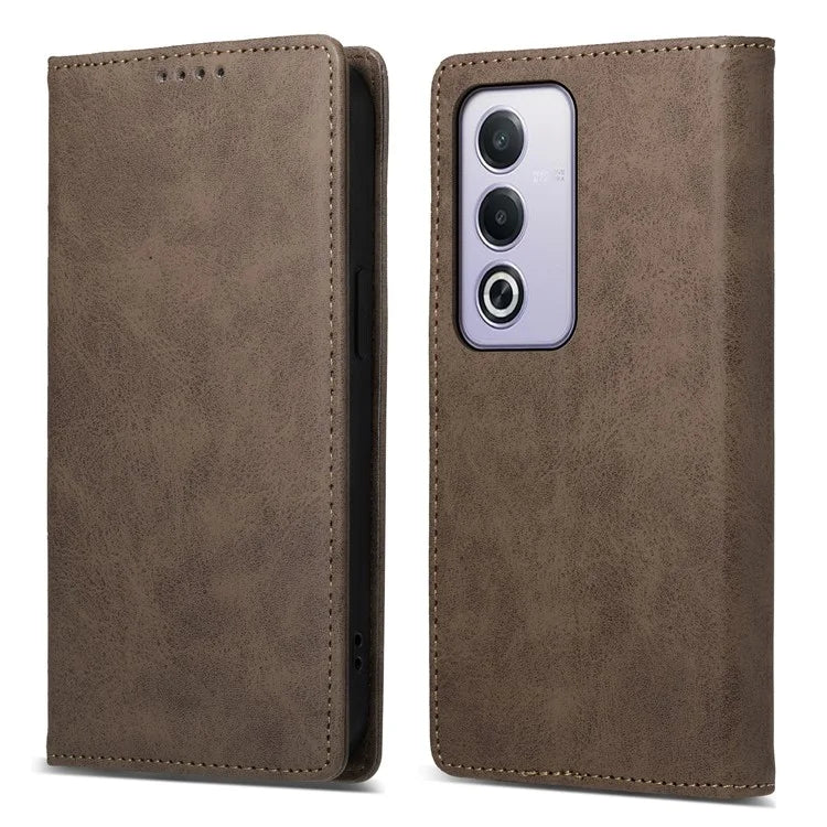 DF-05 For Oppo A3 Pro (Global) 5G Wallet Case RFID Blocking PU Leather Phone Cover