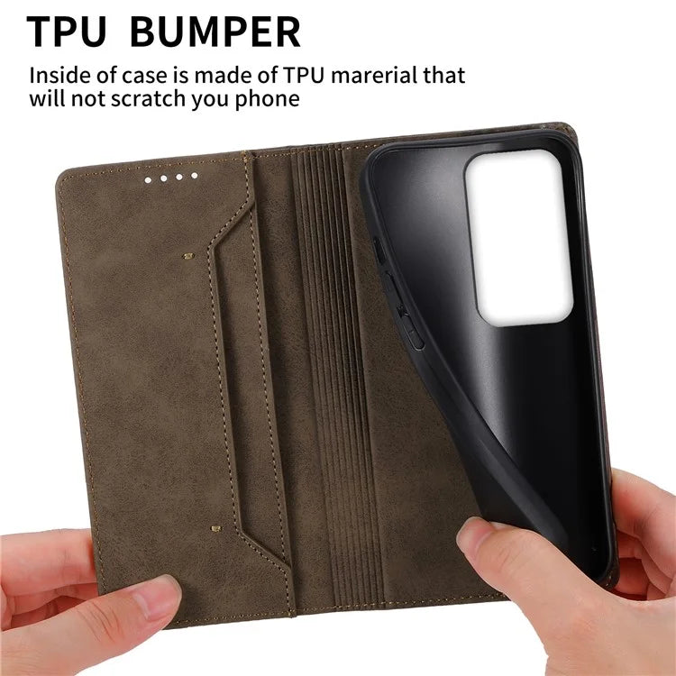 DF-05 For Oppo A3 Pro (Global) 5G Wallet Case RFID Blocking PU Leather Phone Cover