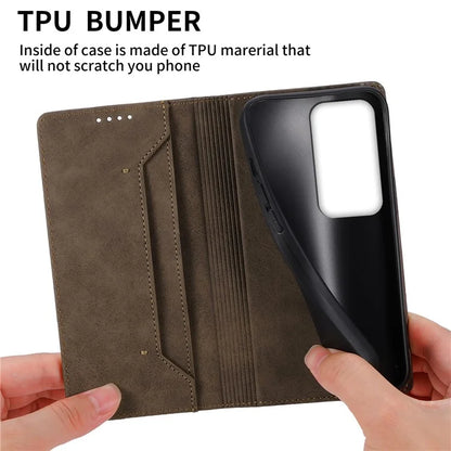 DF-05 For Oppo A3 Pro (Global) 5G Wallet Case RFID Blocking PU Leather Phone Cover