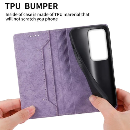DF-05 For Oppo A3 Pro (Global) 5G Wallet Case RFID Blocking PU Leather Phone Cover