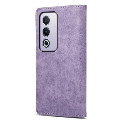 DF-05 For Oppo A3 Pro (Global) 5G Wallet Case RFID Blocking PU Leather Phone Cover