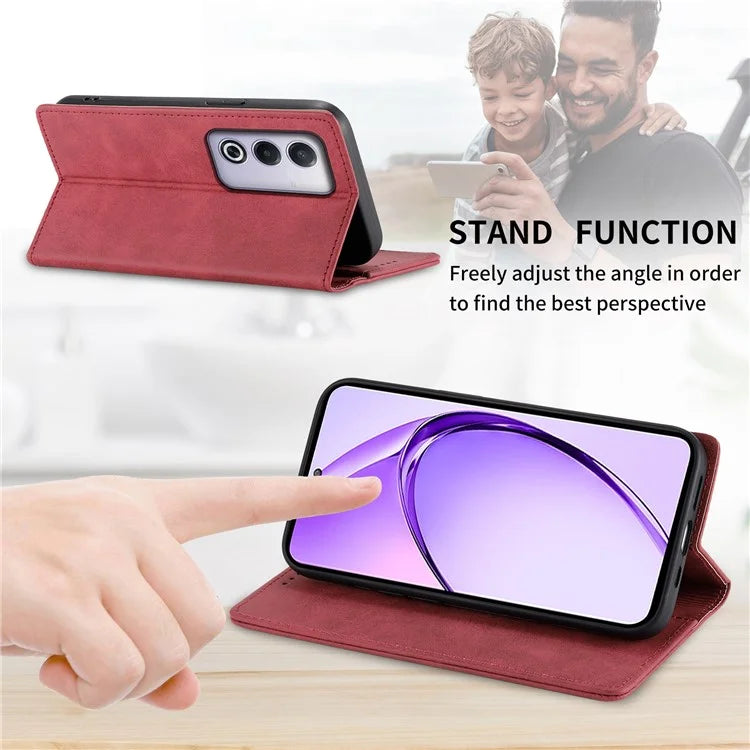 DF-05 For Oppo A3 Pro (Global) 5G Wallet Case RFID Blocking PU Leather Phone Cover