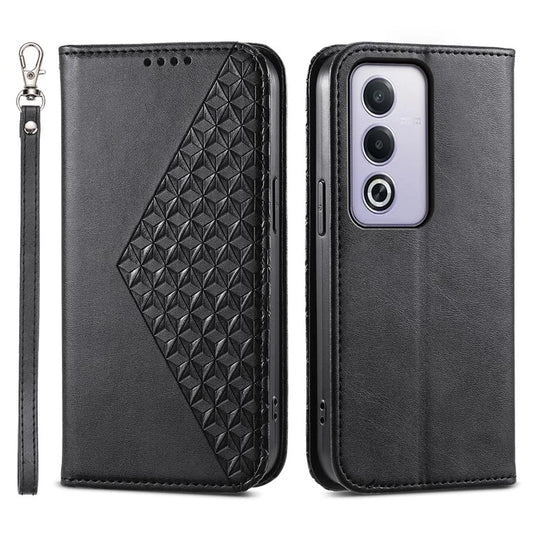 For Oppo A3 Pro (Global) 5G Case Calf Texture PU Leather Phone Cover with Wallet