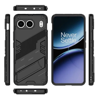 For OnePlus Nord 4 Case PC+TPU Shockproof Phone Cover with Kickstand