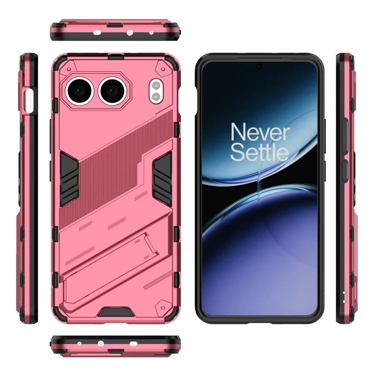 For OnePlus Nord 4 Case PC+TPU Shockproof Phone Cover with Kickstand