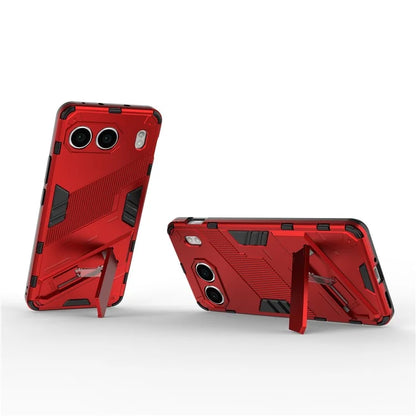 For OnePlus Nord 4 Case PC+TPU Shockproof Phone Cover with Kickstand