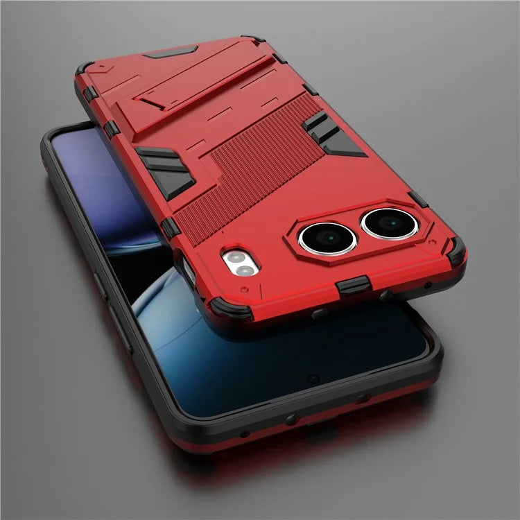 For OnePlus Nord 4 Case PC+TPU Shockproof Phone Cover with Kickstand