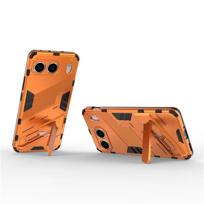 For OnePlus Nord 4 Case PC+TPU Shockproof Phone Cover with Kickstand