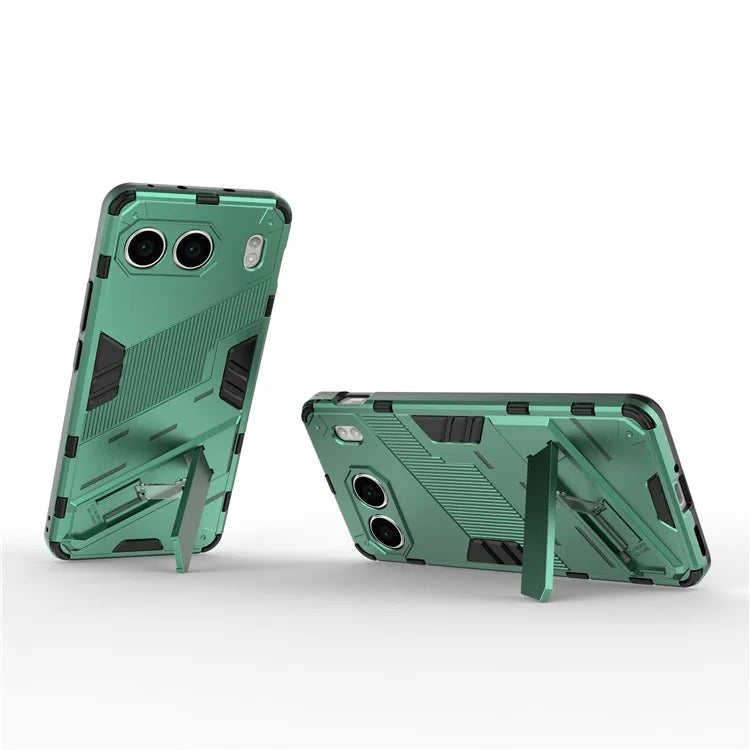 For OnePlus Nord 4 Case PC+TPU Shockproof Phone Cover with Kickstand