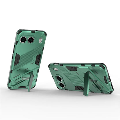 For OnePlus Nord 4 Case PC+TPU Shockproof Phone Cover with Kickstand