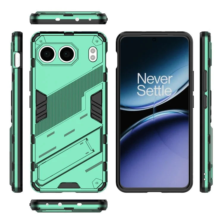For OnePlus Nord 4 Case PC+TPU Shockproof Phone Cover with Kickstand