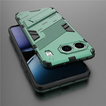 For OnePlus Nord 4 Case PC+TPU Shockproof Phone Cover with Kickstand