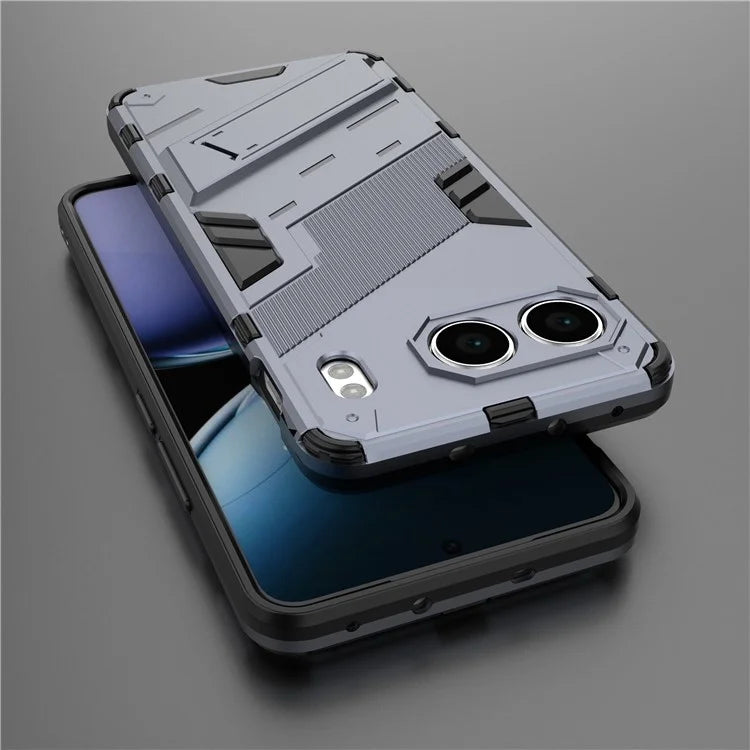 For OnePlus Nord 4 Case PC+TPU Shockproof Phone Cover with Kickstand