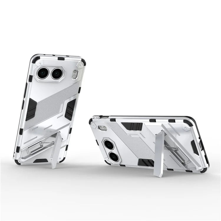 For OnePlus Nord 4 Case PC+TPU Shockproof Phone Cover with Kickstand